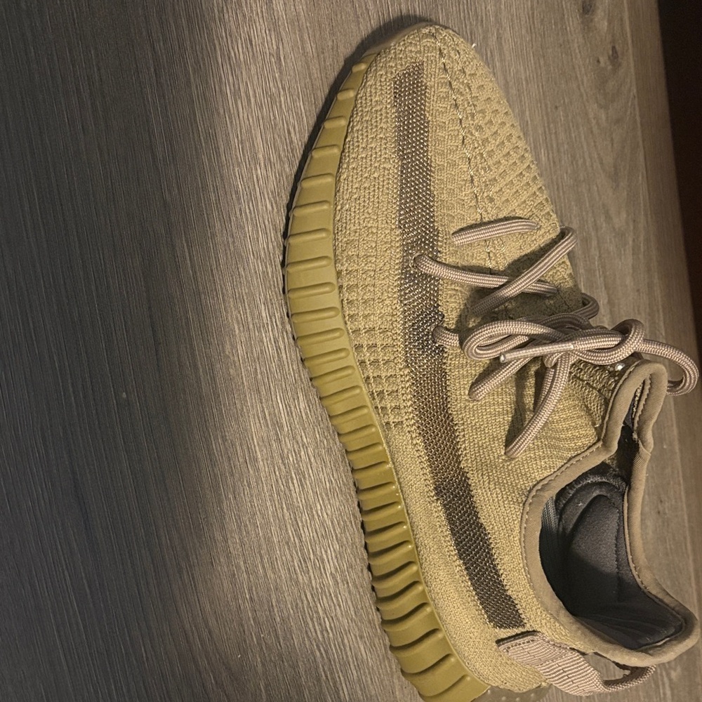 Yeezy Athletic Shoes in Tan and Olive